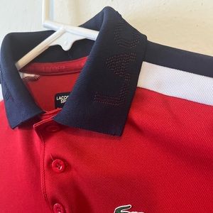 I am selling this polo because this size has outgrown my son.